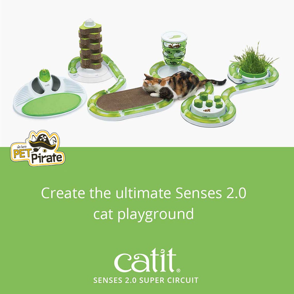 Catit Super Circuit ของเล่นแมว รางบอลแมวชุดใหญ่ ของเล่นฝึกทักษะ ของเล่นรางบอล แคทอิทของแท้ - รูปที่ 3