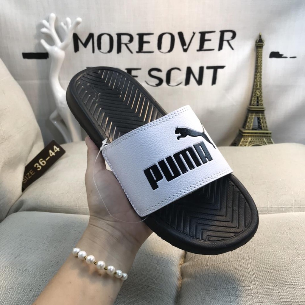 puma slides mens 36