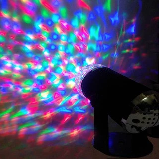 LED MINI STAGE LIGHT ไฟดิสโก้ ไฟปาร์ตี้ ไฟกระพริบตามจังหวะเพลง ไฟหมุน ไฟดิสโก้เทค ไฟเทค ไฟเธค 435S