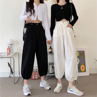 J &amp; M❤Pants Women Korean style fashion casual wide leg straight cut pant