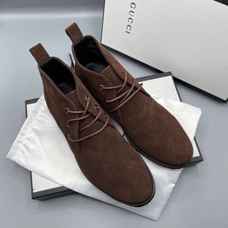 NEW GUCCI SUEDE ANKLE BOOT