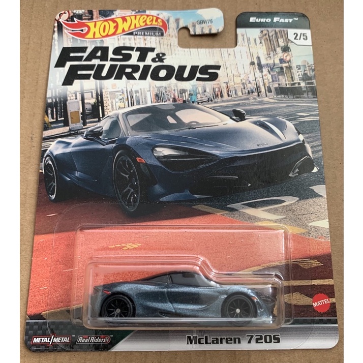 Hot Wheels Premium McLaren 720S Fast And Furious Hobbs & Shaw