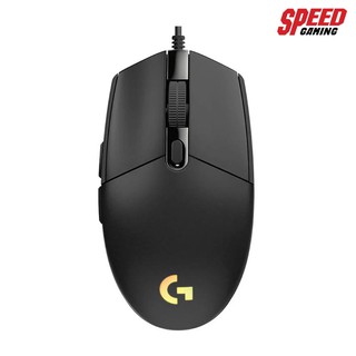 LOGITECH GAMING MOUSE G102 LIGHTSYNC BLACK 8000DPI สีดำ SPEED GAMING