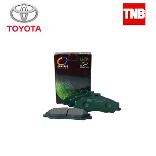 Compact Life ml  ผ้าเบรค Toyota vios yaris prius camry acv30 acv40 acv50 โตโยต้า   คัมรี่ แคมรี่  วีออส ยาริส พรีอุส