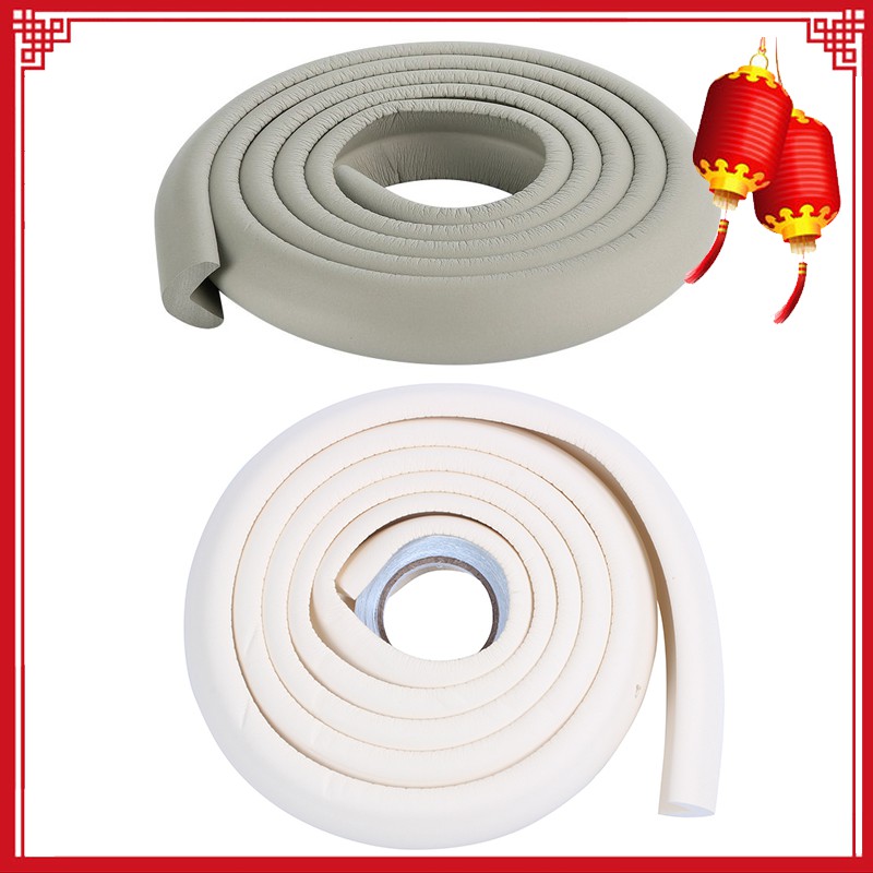 1 x 2m Baby Safety Bumper Strip Table Corner Protector Guard Anti-collision Bar