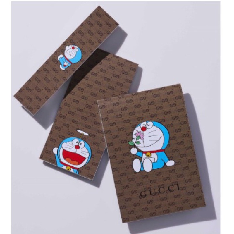 กระดาษฉีก3ขนาด Doraemon x GUCCI
