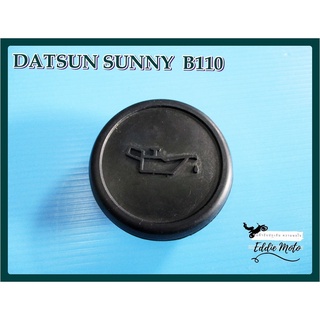 DATSUN NISSAN SUNNY B110 ENGINE OIL BOTTLE CAP "BLACK"  // ฝาปิด กระปุกน้ำมันเครื่องรถยนต์ดัสสัน ยางชนิดหนา สีดำ