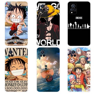 เคส วีโว่ VIVO V21 V21e 4G Y73 2021 Case การ์ตูน One Piece เคสซิลิโคน Soft TPU โทรศัพท์มือถือ Back เคส