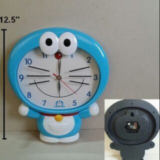 นาฬิกาแขวน สำหรับติดกำแพงห้องค่ะ ขนาดสูง 12.5 นิ้ว ลาย โดเรม่อน (Doraemon)