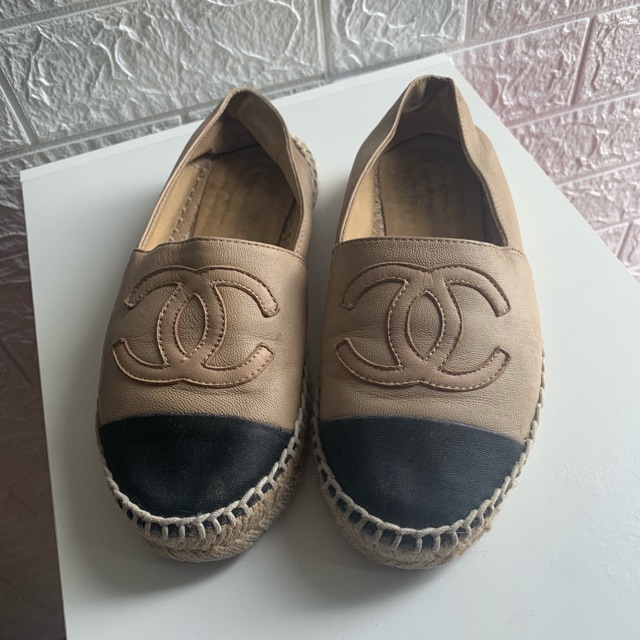 used chanel espadrilles