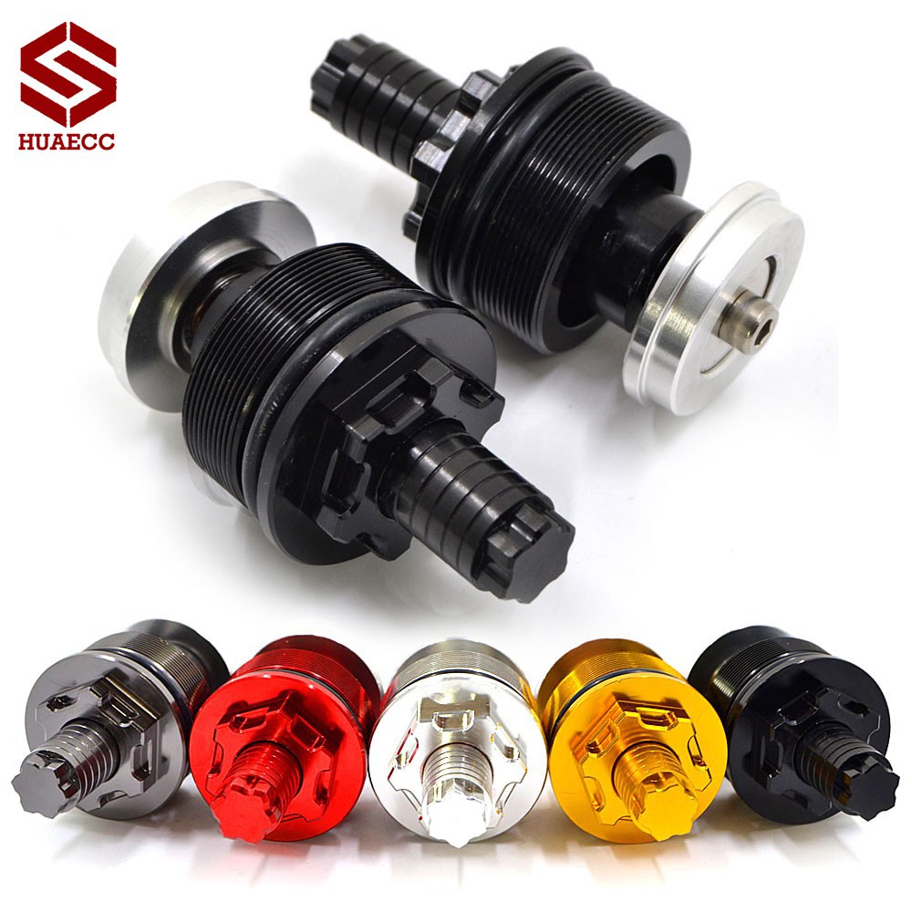 สกรูโช๊คอัพหน้า CNC สําหรับ Yamaha XJ6 MT07 FZ07 MT03 FZ6R R3 R25 XSR700 XT600 MTM690 XJ600 XJ6N XT6