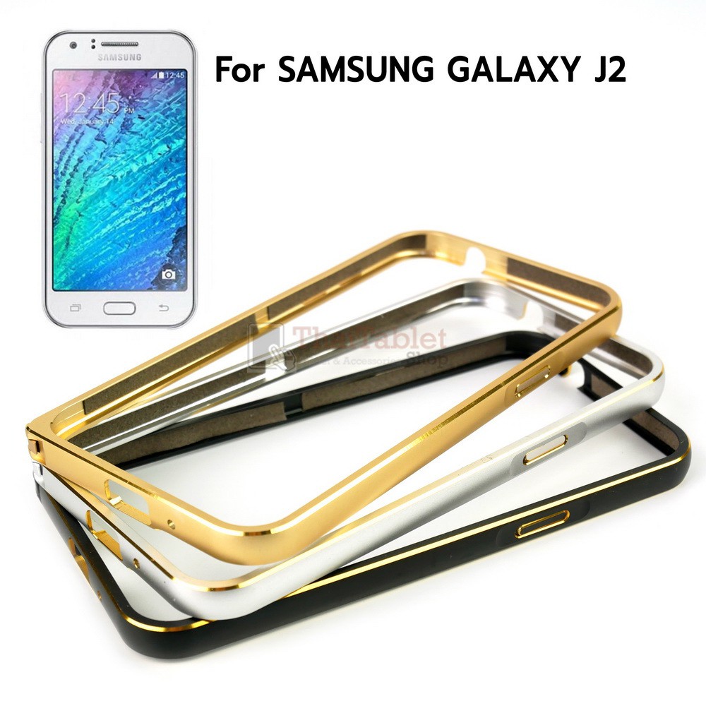 Bumper ขอบอลูมิเนียม เคส สำหรับ Samsung Galaxy J2 รุ่นแรก