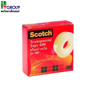 สก๊อตซ์เทปใส Scotch Transparent tape 600