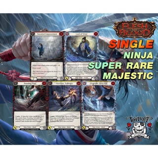 Ninja Super Rare Majestic | WTR-U ARC-U | Flesh and Blood TCG Single | การ์ดแรร์ระดับ S M ขายแยกใบ