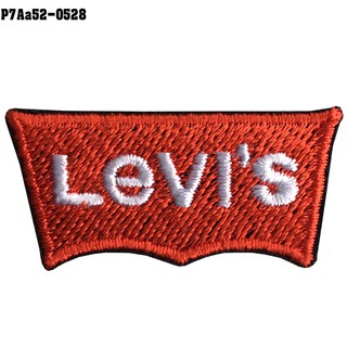 อาร์มติดเสื้อ LEVIS อาร์มรีดติดเสื้อลีวาย ตัวรีดติดเสื้อLEVIS อาร์มลีวาย งานปักละเอียด  สินค้าผลิตในไทยพร้อมจัดส่ง