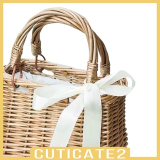 [Cuticate2] กระเป๋าถือกระเป๋าสตางค์กระเป๋าชายหาดกระเป๋าหวาย