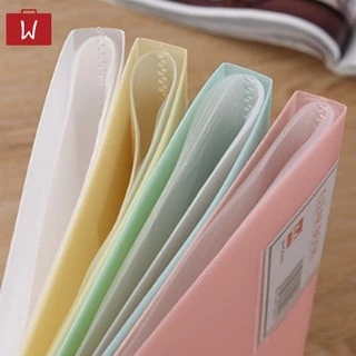 Oneworkstory แฟ้มโชว์เอกสาร |20/30/40ช่อง (40-80หน้า) A4 View Binder แฟ้มใส่เอกสาร Portfolio แฟ้มสะสมผลงาน Display File