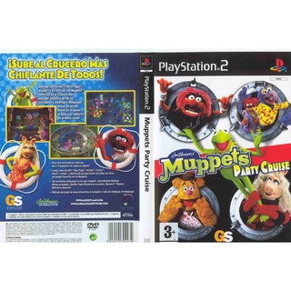 แผ่นเกมส์ PS2 Muppets Party Cruise, Jim Hensons   คุณภาพ ส่งไว (DVD)