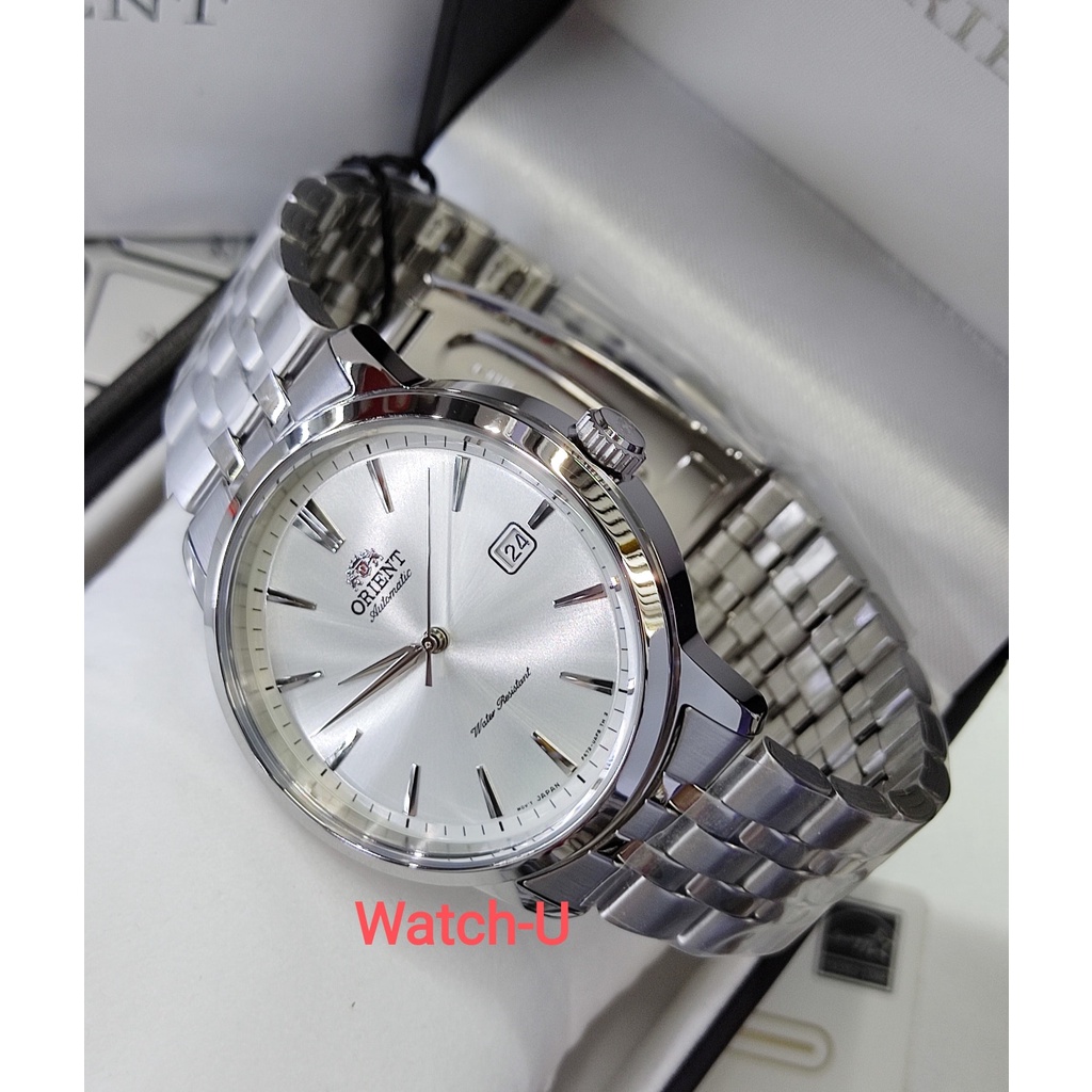 นาฬิกาข้อมือผู้ชาย Orient Automatic Watch RA-AC0F02S สแตนเลส / RA-AC0F07S สายหนัง