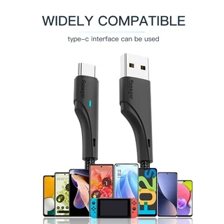Essager 3A Type C Micro Usb 0.25 ม. / 1 ม. / 2 ม. / 3 สายชาร์จข้อมูล สายชาร์จเร็ว สําหรับโทรศัพท์มือถือ Android สายชาร์จ Type C สายไฟ