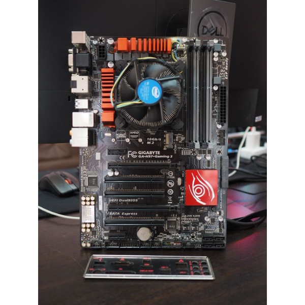ชุดอัพเกรด CPU i7 4790 + MB Gigabyte H97 มีฝาหลัง ซิ้งค์ ราคาถูกๆ