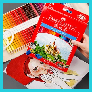 FABER CASTELL ดินสอสีน้ํามันสีพาสเทล 36 / 48 / 72 / 100 สี ดินสอสีน้ำมัน ของขวัญสำหรับเด็ก