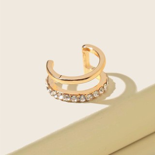 Diamon earcuff เอียร์คัพทองเพชร