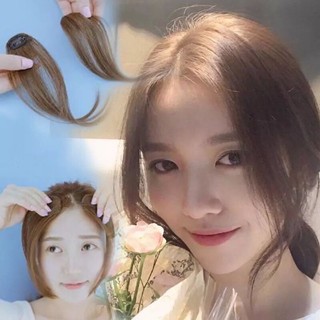 🔥 1 ถุง 1 ชิ้น แฮร์พีซหน้าม้า ติดผมหน้าม้าปลอม สำหรับผู้หญิง Mini air hair Mini fake bangs clip in the middle JLH