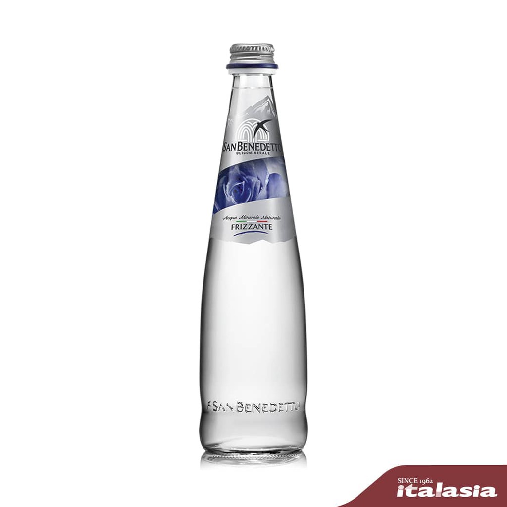 San Benedetto Sparkling Mineral water Prestige Glass 0.5 L | น้ำแร่สปาร์คกลิ้ง ขวดแก้ว 0.5 ล.