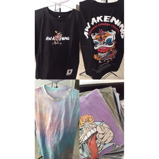 เสื้อยืดใหม่2ตัว120เฉพาะในไลพ์