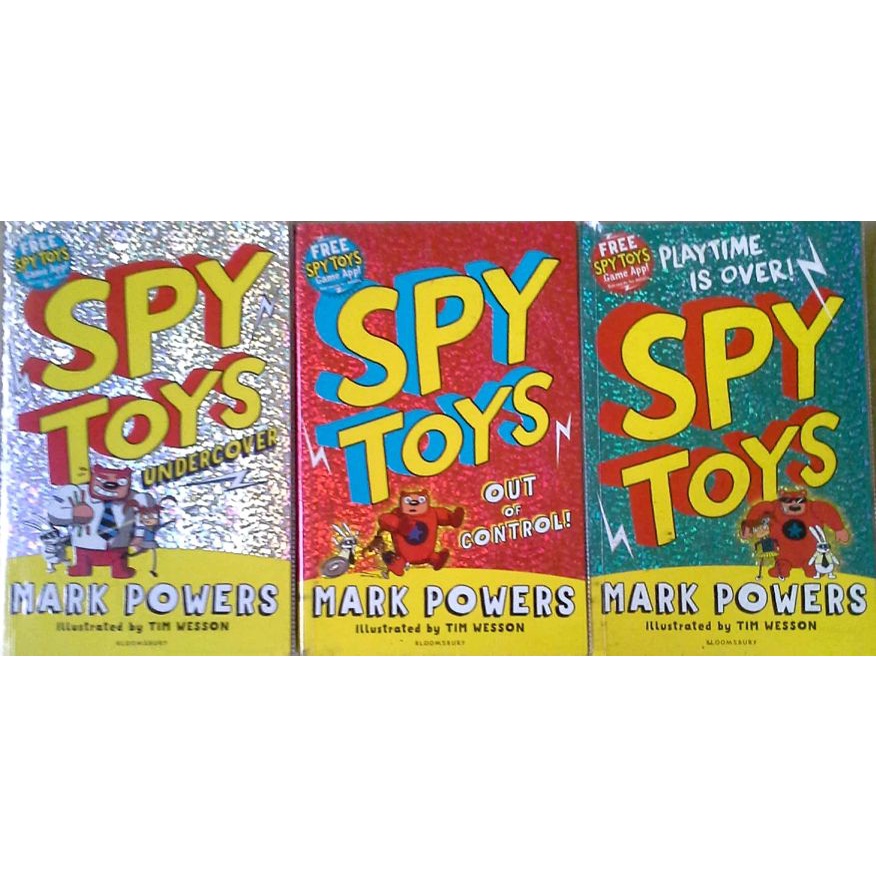 c39 Spy Toys by Mark Powers หนังสือมือสอง ปกอ่อน