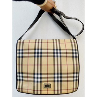 burberry london messenger bag vintage