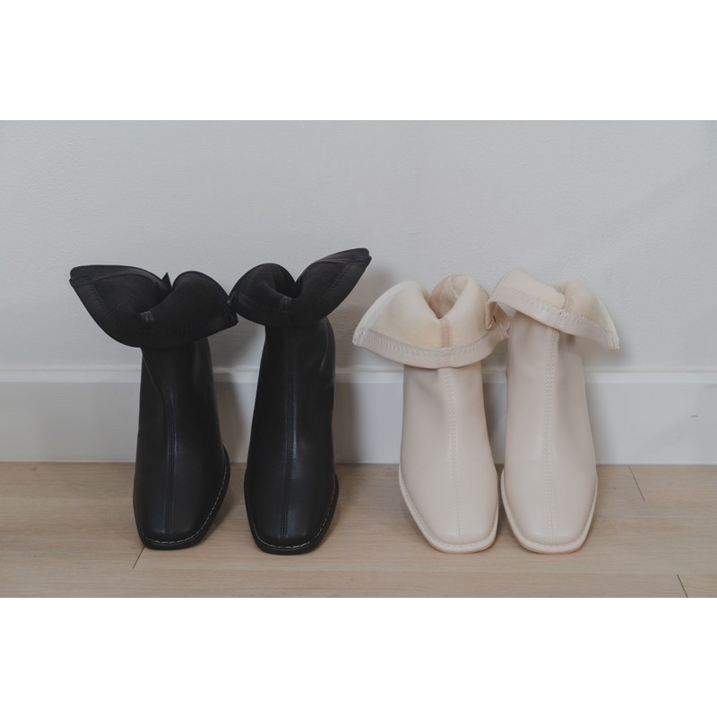 🔥พร้อมส่ง Ankle mellow boots รองเท้าบูท บุขน นิ่ม ใส่สบาย งานพรีเมี่ยม ⚡️⚡️ คอนเฟิมค่ะ 💥💥