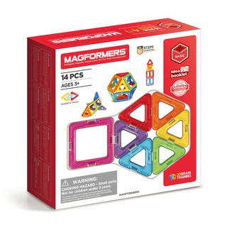 ของเล่น Magformers 14 Set ตัวต่อแม่เหล็กเสริมพัฒนาการเด็ก