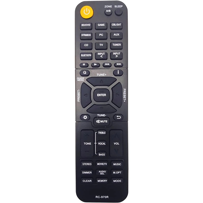Universal REMOTE สําหรับ ONKYO RC-970R TX-SR393 HT-R398 TX-SR494 HT-S3910 เสียง/วิดีโอตัวรับสัญญาณรี