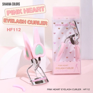 ที่ดัดขนตาสิวันนาPink Heart Eyelash Curler No.HF112