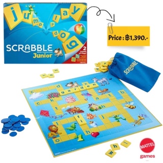 Scrabble Junior Brand Cross Game by Mattel Games ของแท้ 💯%