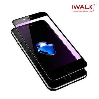 iWALK Invincible Tempered Glass กระจกนิรภัยแบบเต็มแผ่นสำหรับ iPhone8,7