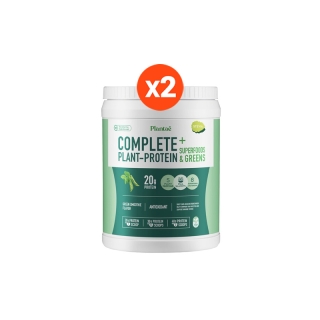 [ลดเพิ่ม 10% "2022MALL12"] No.1 Plantae Complete Plant Protein รส กรีน สมูตตี้ 2 กระปุก : Superfoods & Greens โปรตีนพืช