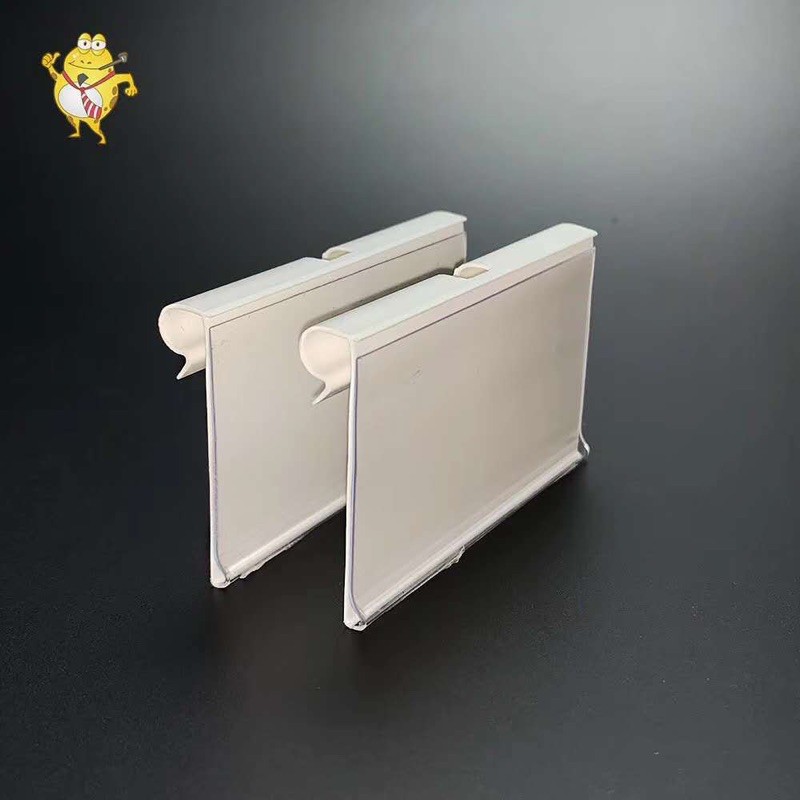 ป้ายราคาแบบแขวน ขนาด 6x4 cm พื้นขาว