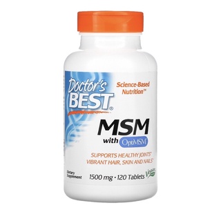 Doctors Best MSM 1500 mg. 120 Tablets