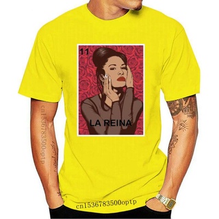 [S-5XL] เสื้อยืดแขนสั้น พิมพ์ลาย La Reina Selena Quintanilla สไตล์ฮิปฮอป แฟชั่นฤดูร้อน สําหรับผู้ชาย 627296