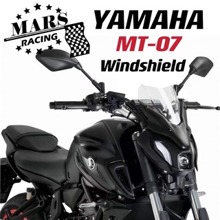 อุปกรณ์เสริมรถจักรยานยนต์กระจกกระจกอลูมิเนียมชุด Deflector Fairing สำหรับ YAMAHA ใหม่ MT07 MT-07 FZ07 FZ-07 2021 2022 yamaha mt 07 fz 07 21-22