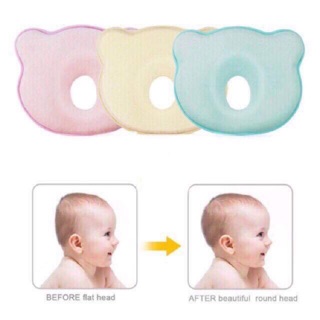 หมอนหัวทุย หมอนหลุมหมี Baby pillow หัวทุยหัวสวย