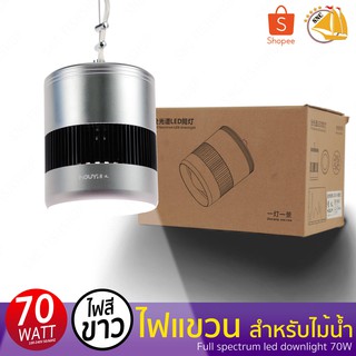 ไฟแขวนตู้ไม้น้ำ  Full Spectrum LED downlight 70W (สีขาว)