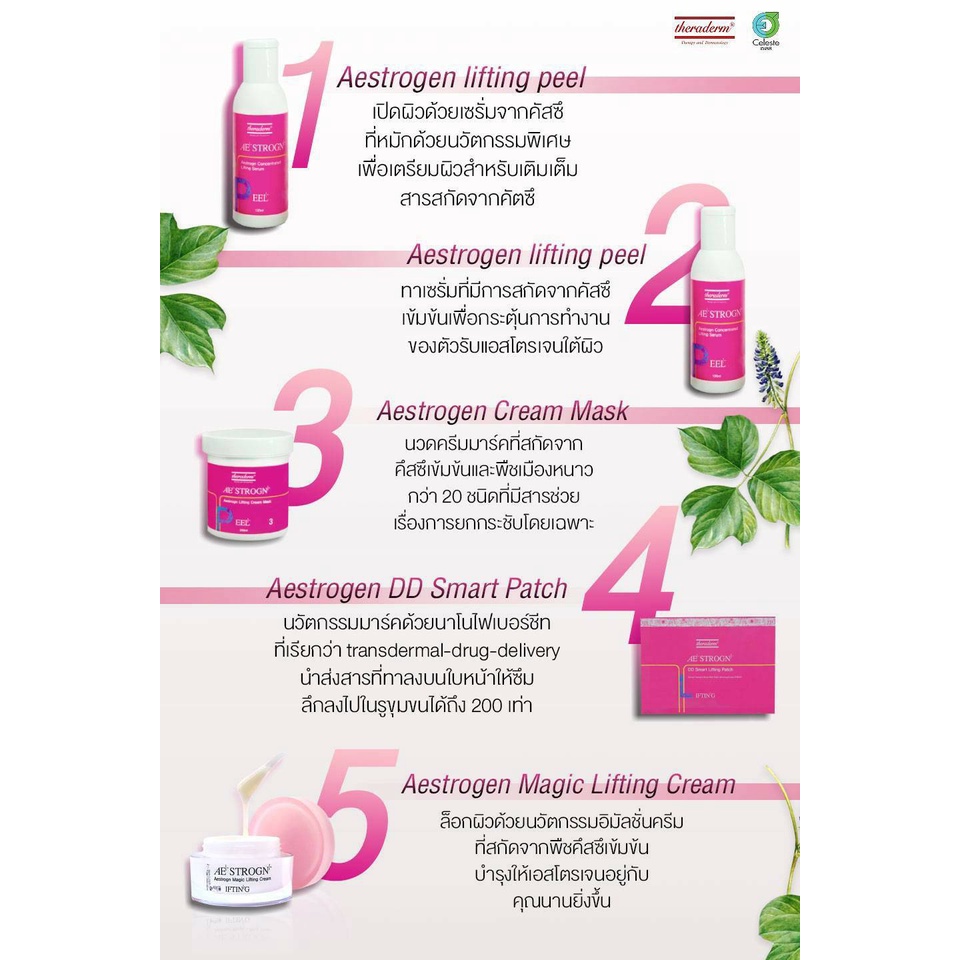 Theraderm منتجات Pink Peel للعناية بالوجه — صورة 8