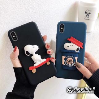 เคสโทรศัพท์นิ่ม ลายการ์ตูน Snoopy 3D สำหรับ Huawei Y7 2017 Y5 Y7 Y6 Y9 2018 Y7 Pro 2019 Y6 Y7 Y9 Prime 2019