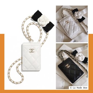 Chanel Card Holder with Chain หนังแกะ 1:1