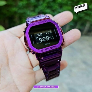 DW5600BB ยักษ์เล็กกรอบสายเลสม่วง