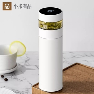 Xiaomi Intelligent Tea Thermos Cup 316 Stainless Steel LED Digital Display Anti-Scalding Waterproof Winter Warm Water Bottle